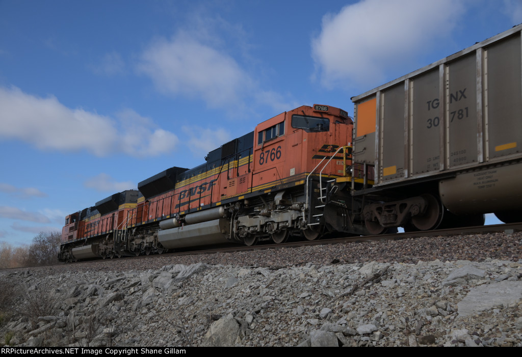 BNSF 8766 Roster